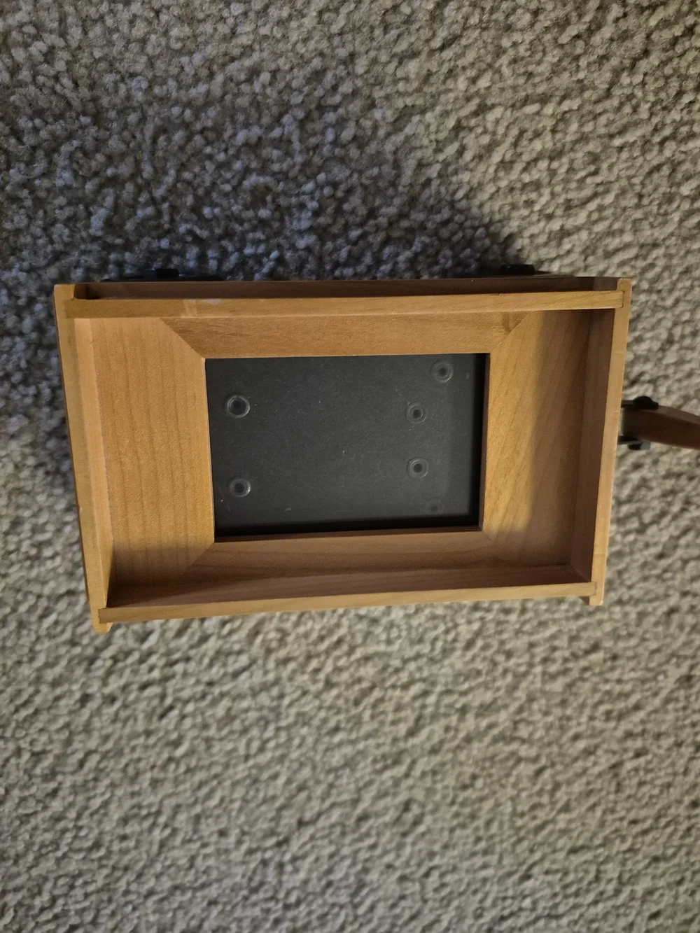 Wooden Wagon Picture Frame